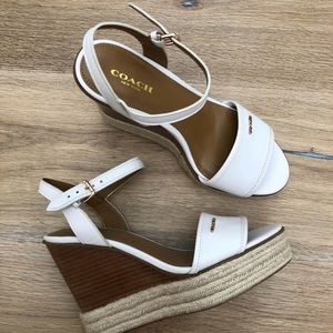Coach Wedges Brand new